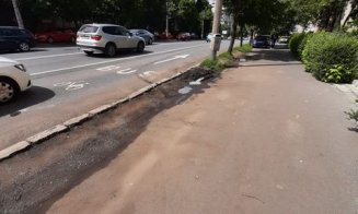 Locuitorii de pe Titulescu, obligaţi să parcheze pe trotuare. PUZ-ul ce prevede mai multe parking-uri în Gheorgheni, la un pas de reziliere