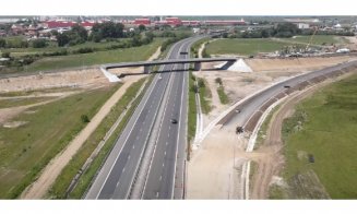 Ajutor pentru traficul Turda – Deva! Se dau în circulaţie două bretele de la Nodul Sebeş, pe A10