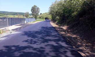 S-a asfaltat drumul județean 105T Cluj-Napoca - Popești. Cum arată acum