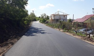 S-a asfaltat drumul județean 105T Cluj-Napoca - Popești. Cum arată acum