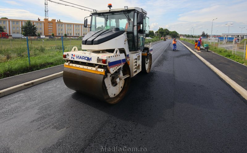 Continuă modernizarea cartierului industrial din Turda. O nouă stradă se repară