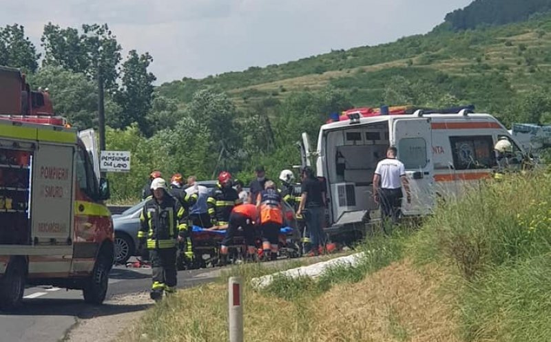 Accident cu motociclist la ieșirea din Baciu