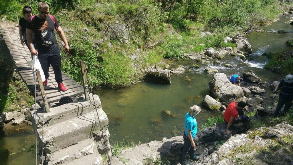 Se închide un pod din Cheile Turzii. Urmează lucrări de reparații