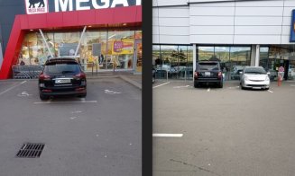 JOS PERMISUL! Șoferi de weekend..., proba "parcare sincron"