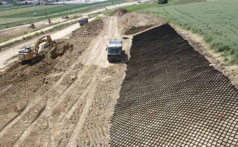 Autostrada A10 Sebeș-Turda: Cum rezolvă grecii de la Aktor alunecarea de teren de la Oiejdea