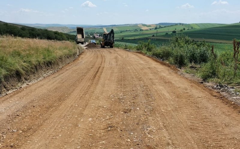 Drum județean spre Salina Turda, în reparații