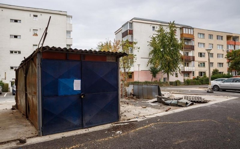 Continuă demolarea garajelor. Tarcea: 24 de puncte în care se lucrează/ Ce urmează în "etapa" din septembrie