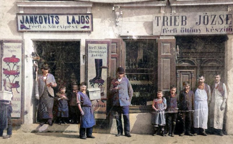 Croitorie şi cizmărie în Clujul anilor 1900
