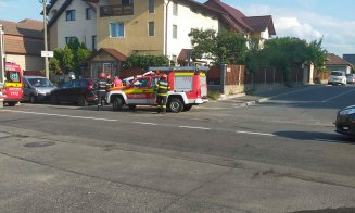 Accident pe strada Plevnei din Cluj-Napoca! A fost nevoie de intervenția echipajelor SMURD