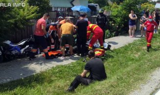 Accident MORTAL! Un motociclist din Cluj  și-a pierdut viața după ce a lovit un copil care traversa strada