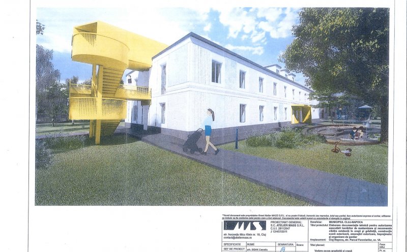 Modernizare și reconversie clădire pentru creșă și grădiniță – Parcul Feroviarilor / 576 noi locuri disponibile din toamnă
