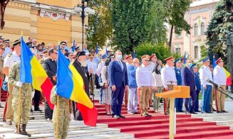 Ceremonie militară în centrul Clujului. Divizia 4 Infanterie „Gemina” a aniversat 105 ani