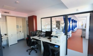 Unitate de supraveghere și tratament pentru cardiacii critici, la Institutul Inimii din Cluj. Are 24 de paturi, băi proprii și sistem de monitorizare 