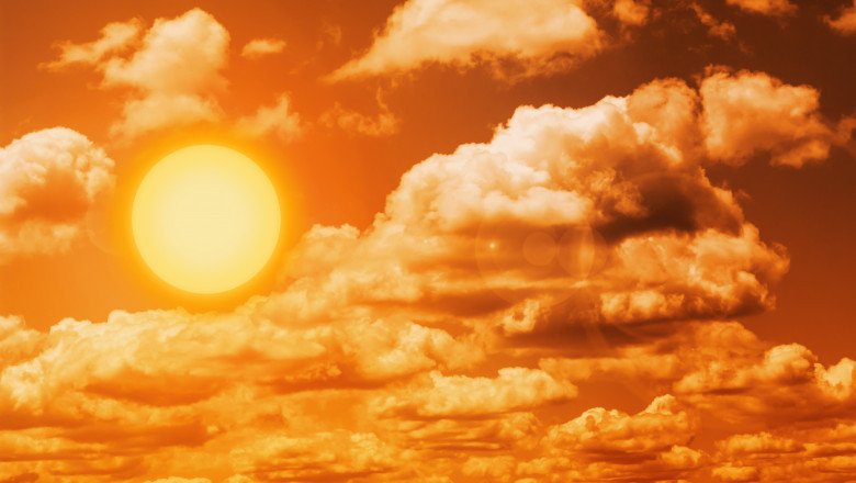 Cod galben de caniculă în aproape toată țara. Temperaturile se vor apropia de 40 de grade
