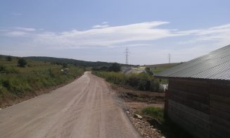 Drum județean din Cluj, pregătit pentru asfaltare