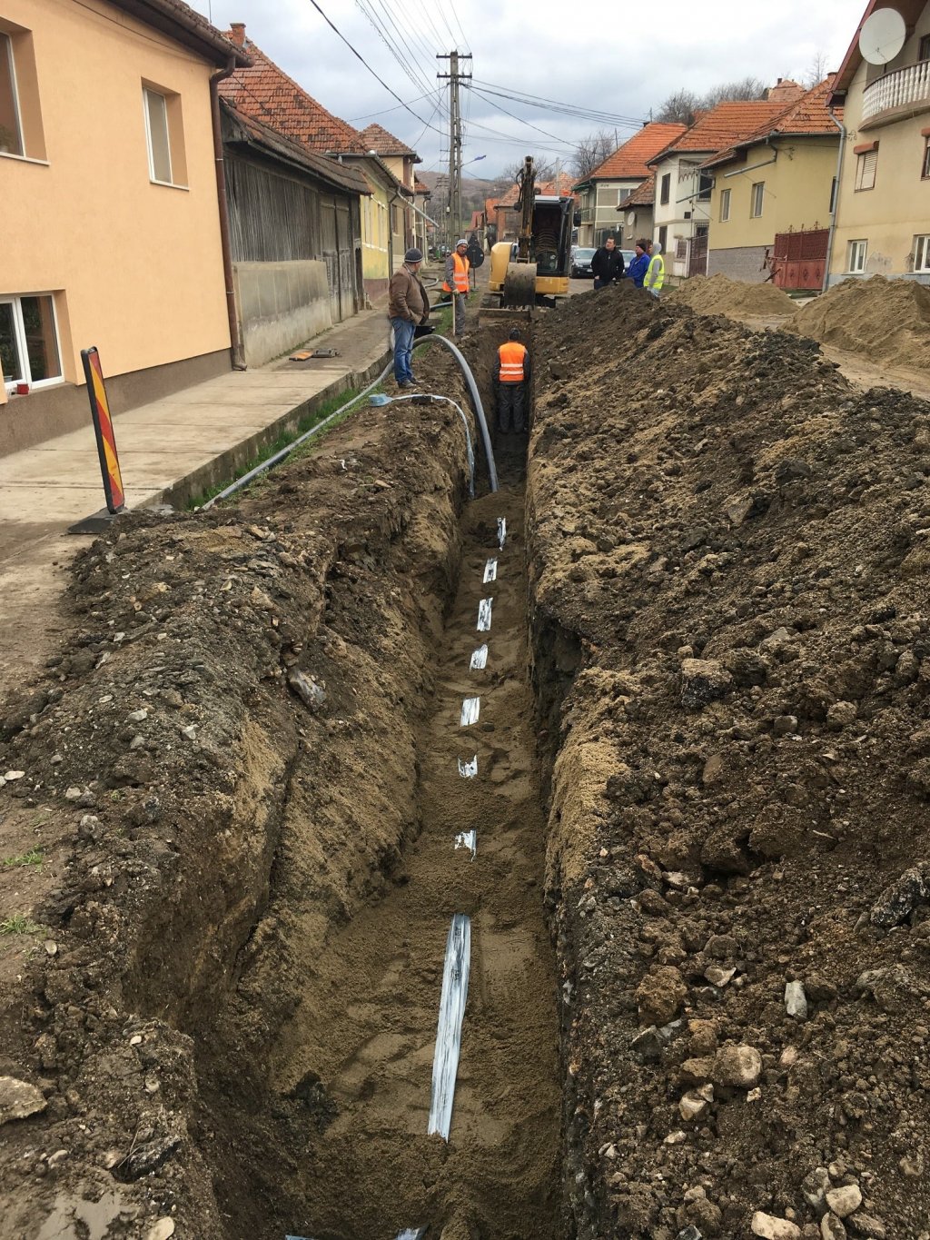 Se extinde rețeaua de apă într-o localitate clujeană. Investiție de peste 2,3 mil. lei