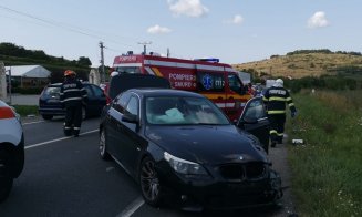 Accidente în lanț între Cluj și Zalău. Trei răniți/ Trafic blocat