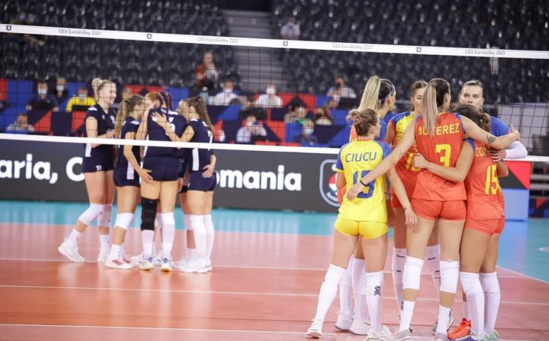 EuroVolley 2021. România a fost învinsă de Finlanda în BT Arena