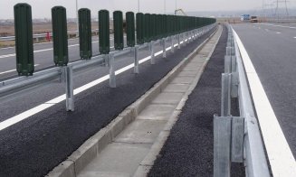 Mașină ieșită în decor pe A3