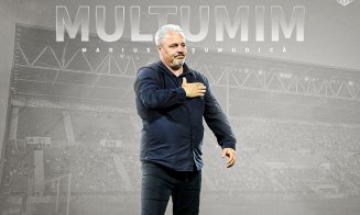 E oficial! CFR Cluj anunță despărțirea de Marius Șumudică