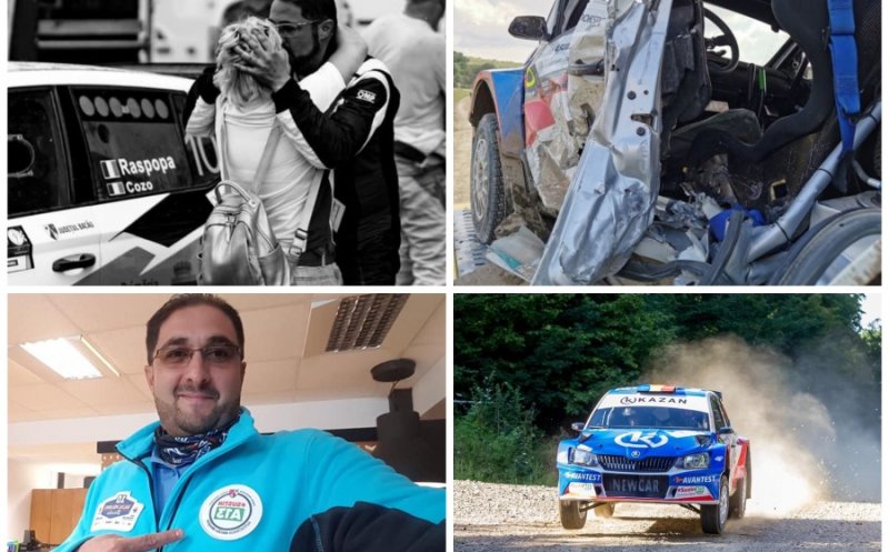 Filmul accidentului mortal de la Raliul Iașiului. Cum a reușit pilotul să intre într-un cap de pod