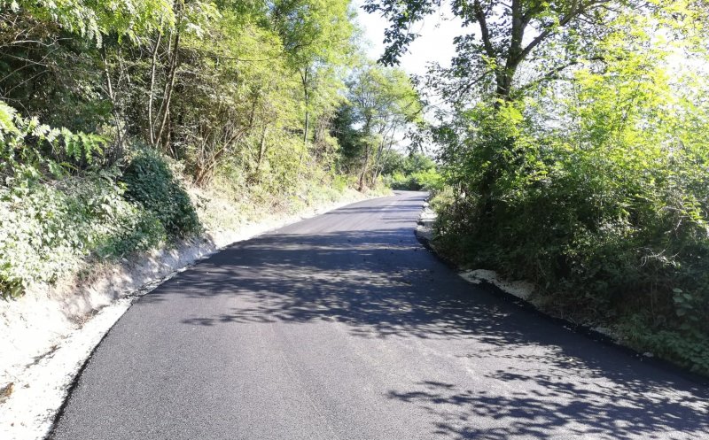 Consiliul Județean a demarat asfaltarea drumului județean 103V Someșu Rece – Stolna