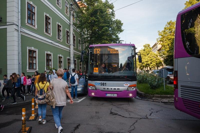 Începe şcoala: Din 13 septembrie vor circula mai multe mijloace de transport în comun la Cluj-Napoca