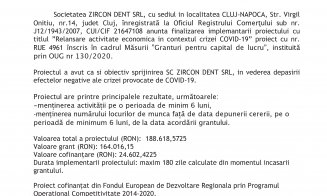 COMUNICAT FINALIZARE PROIECT