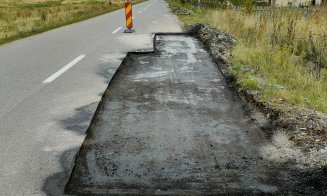 Consiliul Județean a demarat lucrări de întreținere pe drumul județean 108A Ciucea – Vânători