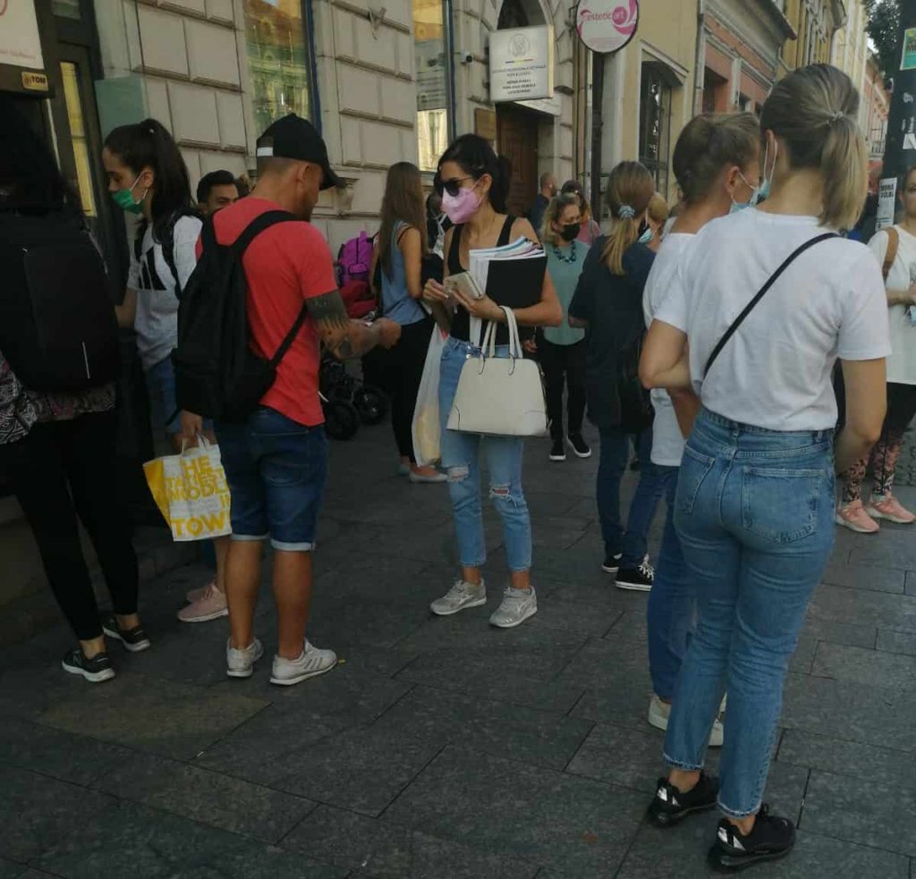 Şmecherii din Cluj-Napoca fac bani la ”Biletul de sănătate” de pe Memorandumului