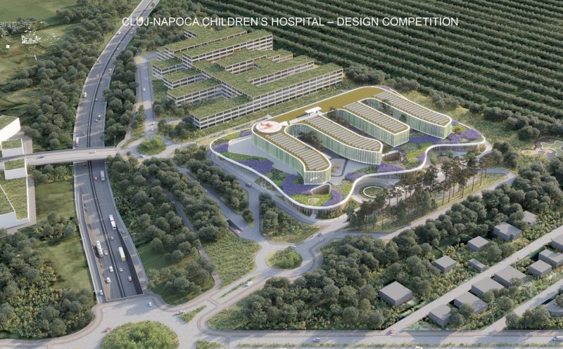 Consiliul Județean a primit proiectul preliminar al Spitalului Pediatric Monobloc din Cluj. Tișe: „Lucrurile evoluează rapid”