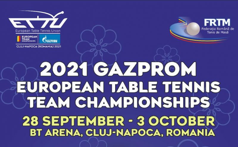 A mai rămas o săptămână până la startul CE de tenis de masă de la Cluj-Napoca. Programul echipelor naționale ale României