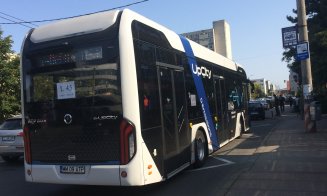 Autobuzul 100% electric  românesc, în teste pe linia ce leagă  Zorilor de capatul cartierului Gheorgheni prin Bună Ziua