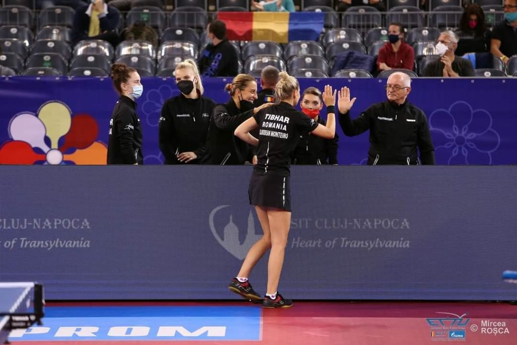 Echipele României, în sferturile de finală ale Europeanului de tenis de masă de la Cluj. Programul complet