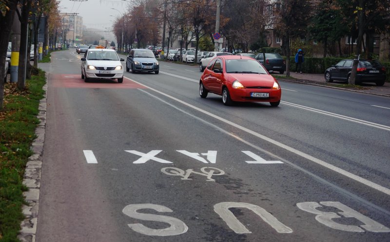 STUDIUL DE TRAFIC pentru Cluj-Napoca, adoptat în noiembrie. TAXI-urile vor putea circula pe unele benzi dedicate