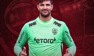 CFR Cluj a transferat un portar de 2,02 metri, cu prezențe în Serie A