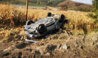 ACCIDENT grav în Cluj. O victimă de 45 de ani a ajuns de urgenţă la spital