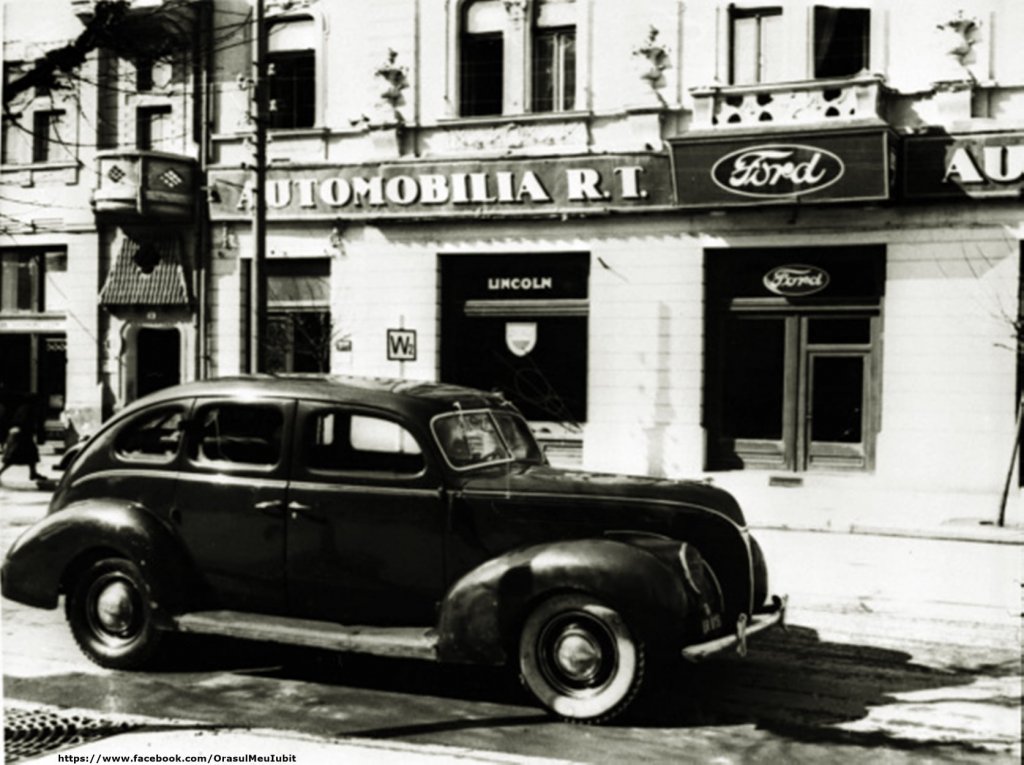 De unde își puteau lua clujenii o mașină americană în anii '40