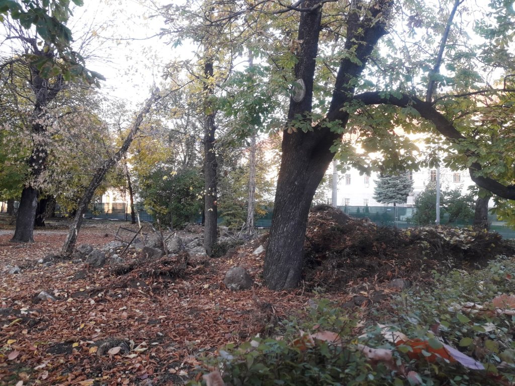 Clujenii, nemulţumiţi de şantierul parcului din spatele Operei: "Nimeni nu lucrează!"