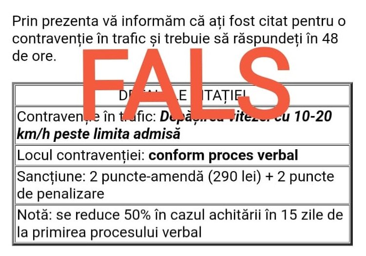 Nou tip de ÎNŞELĂCIUNE: Amenzi false trimise șoferilor pentru depășirea vitezei