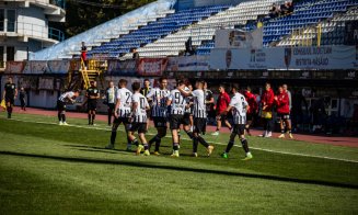 "U" Cluj, victorie de moral în derby-ul județean împotriva Unirii Dej