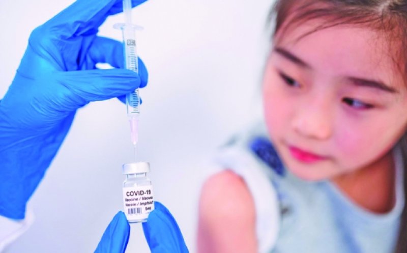 China va vaccina împotriva COVID toți copiii cu vârste mai mari de 3 ani