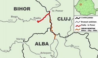 Bihorenii modernizează drumului Padiș – Ic Ponor cu 100 milioane de lei