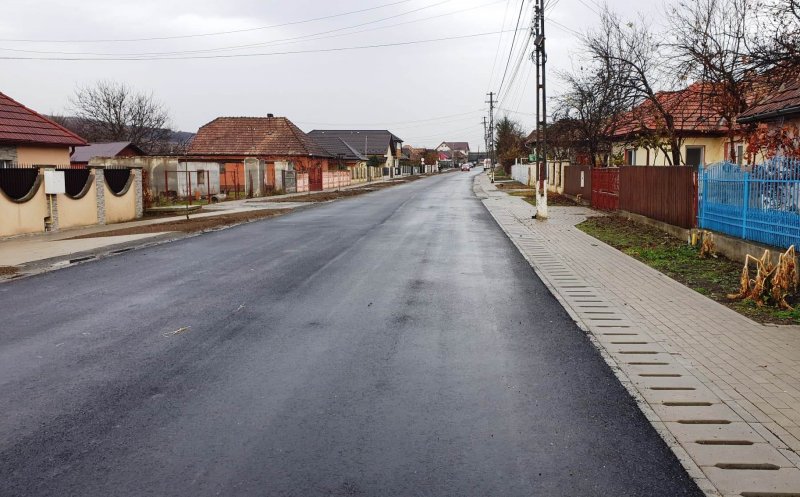 Un nou drum județean din Cluj a fost asfaltat integral! Cum arată acum