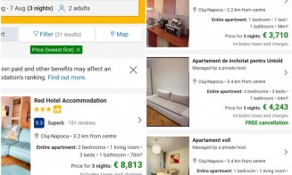 UNTOLD 2022 a dat startul la chirii demenţiale în Cluj-Napoca. 8.813 euro un apartament cu două camere la hotel