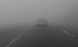 COD GALBEN de ceață în județul Cluj. Vizibilitate redusă izolat sub 50 m
