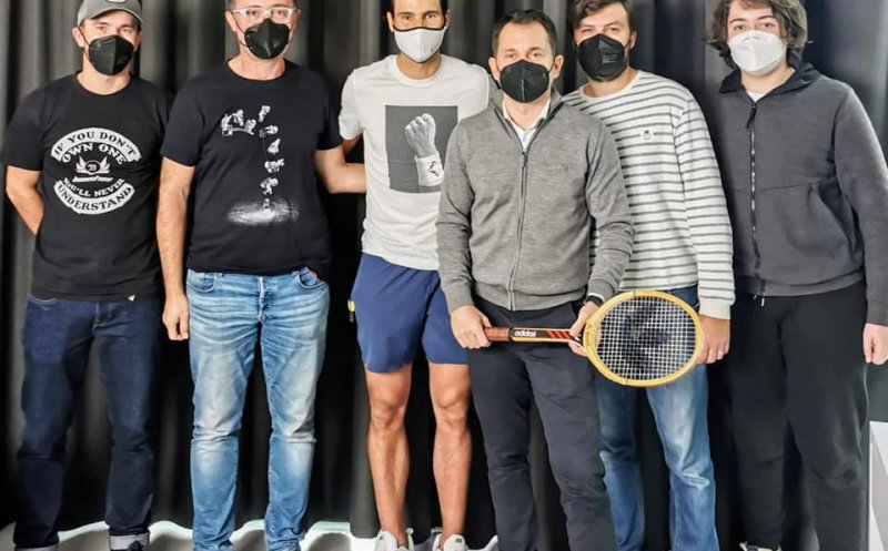 Tudor Giurgiu, președintele TIFF, la filmări cu Rafael Nadal. Ce pregătește
