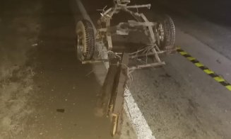 Accident Cluj: Căruță făcută praf între Florești și Gilău. Doi copii au ajuns la spital