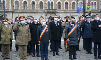 Alin Tișe și consilierii județeni ai Clujului, prezenți la ceremonia de 1 Decembrie