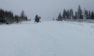 PÂRTIE!!! La Buscat Băişoara se amenajează de zor pârtiile de ski. Sâmbătă ar putea porni şi telescaunul